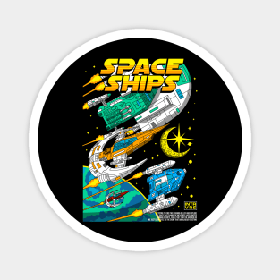 Explorer Spaceship Magnet